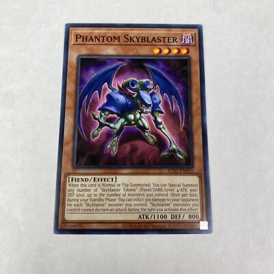 Yugioh Phantom Skyblaster Egs1-en010 Egyptian God Deck Slifer The Sky Dragon-image