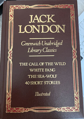 Jack London Greenwich Unabridged Library Classics Illustrated-image