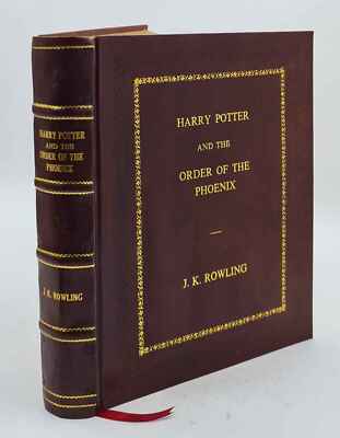 Harry Potter And The Order Of The Phoenix: The Illustrat [Premium Leather Bound]-image