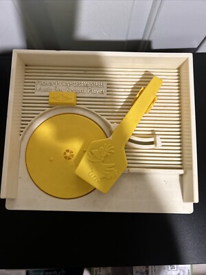 1984 Fisher Price Sesame Street Music Box Record Player-image