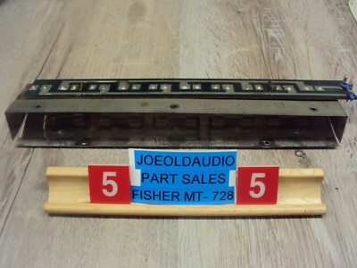 Fisher RS-1022 Receiver Complete Dial Scale Lamp Assembly. New Lamps Installed-image