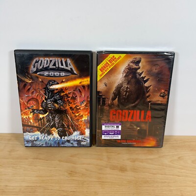 Godzilla (DVD/Digital, 2014) Inc. Bonus Disc SEALED! - Godzilla 2000 Preowned-image