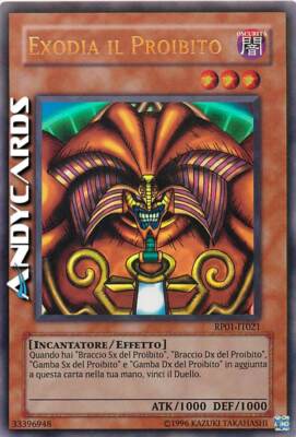 heavy play • EXODIA THE FORBIDDEN (Exodia The Forbidden One) Ultra R RP01 IT021-image