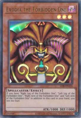 Exodia The Forbidden One LOB-EN124 Ultra Rare Unlim-image