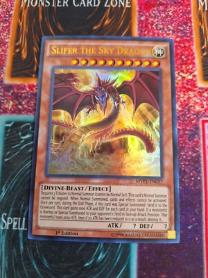 Yu-Gi-Oh! Slifer The Sky Dragon MVP1-EN057 Ultra Rare 1st Edition Near Mint b2/-image