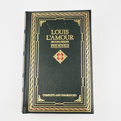 Louis L' Amour - Second Series - Five Complete Novels, Leather Bound, Unabridged-image