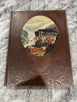 The Railroaders The Old West Time-Life Series Vintage 1973 Book Free Ship-image