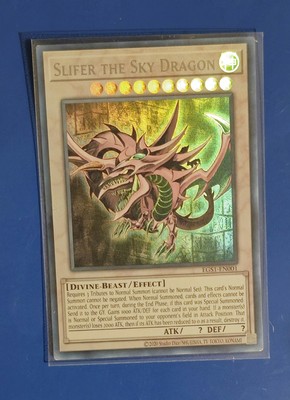 Ghost like (Sun Bleached) Slifer The Sky Dragon EGS1-EN001-image