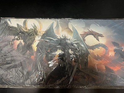 Yu-Gi-Oh Winged Dragon of Ra Slifer the Sky Dragon Obelisk the Tormentor Playmat-image