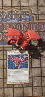 Yugioh Dungeon Dice Monsters Slifer the sky Dragon DDM custom figure card-image