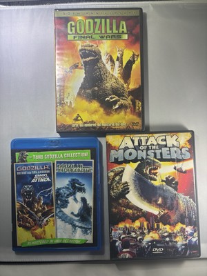  DVD and Blue Ray Godzilla collection-image