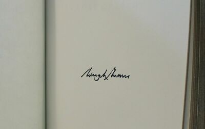 Wright Morris, CLOAK OF LIGHT *Signed* Franklin Library, All Leather 1985 1ST1ST-image