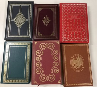 Collectible Beautiful Books Decor - Some Leather/Gilt - Choose from 70+ titles-image