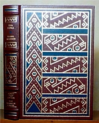 Eva Luna by Isabel Allende, Franklin Library, Signed 1st Edition-image