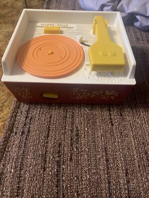 Fisher Price Classic Record Player Works Great One Record Free Shipping-image