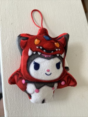 Yugioh x Hello Kitty Sanrio McDonalds Toy  Plush Kuromi x Slifer The Sky Dragon-image