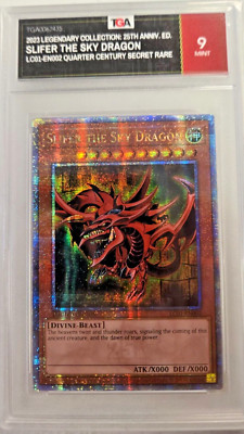 2023 Yugioh Graded 25th Anniversary Edition Secret Rare - Slifer the Sky Dragon-image