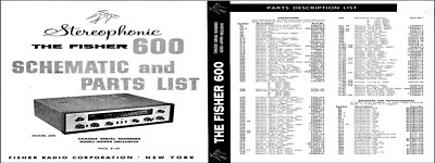 Owners Manual Fits Fisher 600 Radio Receiver-image
