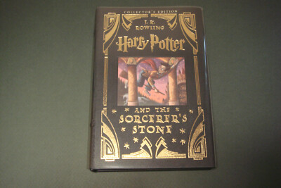 J. K. ROWLING, HARRY POTTER AND THE SORCERER'S STONE, 1st prt, leather-image