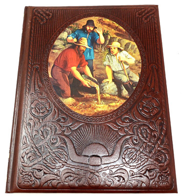 The Forty-Niners Time Life Books Old West Series Faux Leather Bound 1978-image