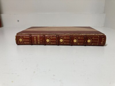 1899 Palgrave's GOLDEN TREASURY Second Series/ Fine Binding Hatchard's / Leather-image