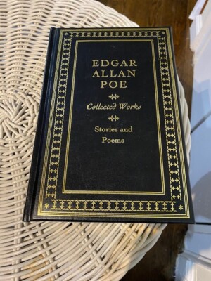 EDGAR ALLAN Collected Works STORIES and POEMS  Leather HC-image