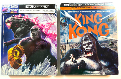 Godzilla x Kong: The New Empire 4K / King Kong (1976) 4K+Blu-ray (2 STEELBOOK)-image