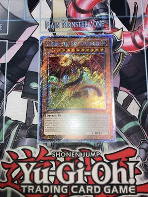 Slifer The Sky Dragon Platinum Secret Rare RA03-EN244 Yugioh-image