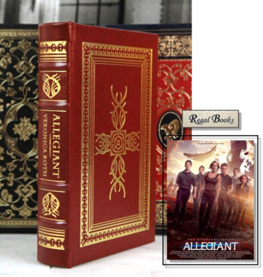 ALLEGIANT Veronica Roth From Divergent series - Easton Press - RARE-image