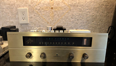 The Fisher Model FM- 100-B FM Tube StereoTuner Receiver Open Box-image