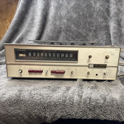 THE FISHER 600-T AM/FM STEREO RECEIVER FOR REPAIR PARTS OR RESTORATION-image