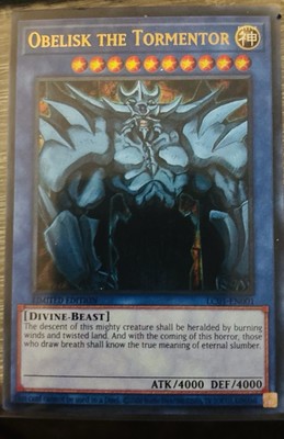 2020 YUGIOH LEGENDARY COLLECTION ULTRA RARE OBELISK THE TORMENTOR 💫-image