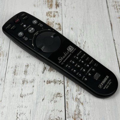 Fisher RDAC-6015 Remote Studio 60Genuine OEM Black Receiver Remote Tested-image