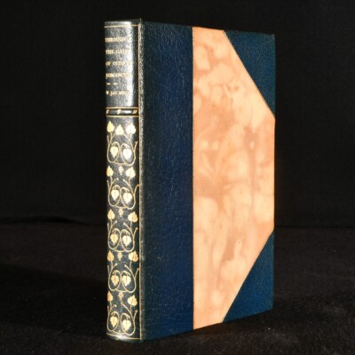 1903 Through the Gates of Old Romance W Jay Mills Half Crushed Morocco First ...-image