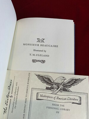 MONSIEUR BEAUCAIRE by Booth Tarkington - Easton Press -image