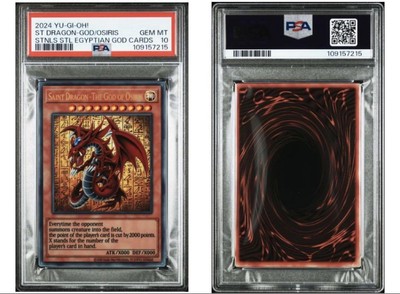 Slifer The Sky Dragon PSA10 Stainless Yu-Gi-Oh GOD 2024 Japanese-image