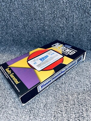 BLOCKBUSTER GODZILLA VS KING CHIDORA VHS Movie Vintage With Case Store Sticker-image