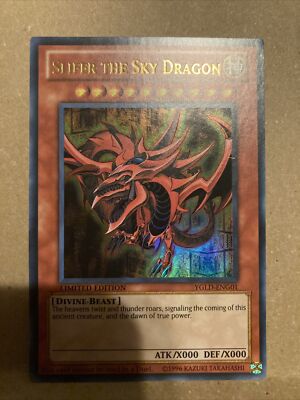 Yu-Gi-Oh! TCG Slifer the Sky Dragon Yugi's Legendary Decks YGLD-ENG01 Limited...-image
