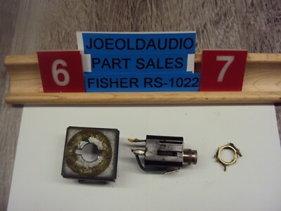 Fisher RS-1022 Receiver Headphone Jack. Nut & Mount Tested Parting Out RS-1022-image
