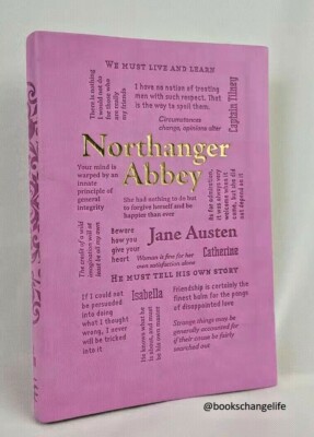 NORTHANGER ABBEY by Jane Austen Flexi Bound Soft Faux Leather Edition Brand New-image