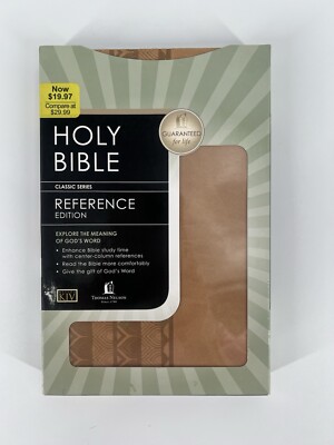 THOMAS NELSON KJV Classic Series Study Bible Reference Edition Soft Leather-image