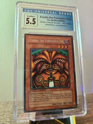 2004 Exodia The Forbidden One Yu-Gi-Oh! MC1-EN001 - Secret Rare Limited Edition-image