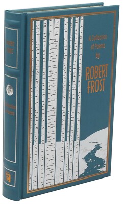 A COLLECTION OF POEMS BY ROBERT FROST Leather Bound Classics Brand NEW-image