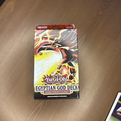 Yu-Gi-Oh! Egyption God Deck Slifer The Sky Dragon English 1st Edition-image