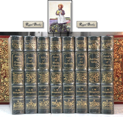 ANNE OF GREEN GABLES SERIES - Easton Press -  L M Montgomery - SEALED w/ BOX-image