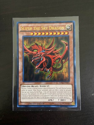 Slifer the Sky Dragon LDK2-ENS01 NM - LIMITED EDITION! YUGIOH! Cards-image