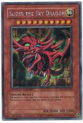 Slifer the Sky Dragon (YMA-EN001) - Secret Rare - Yugioh *FREE SHIPPING-image