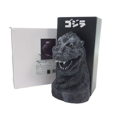 Godzilla Box Tissue Case First Godzilla Monochrome ver.-image