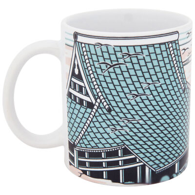 Godzilla Clouds 11 oz. Ceramic Mug Multi-Color-image