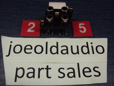 Fisher CA-79 Receiver RCA Jack Panel REC Out/Play Back Parting Out Entire CA-79-image